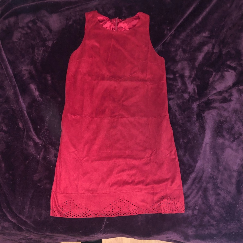 Velvet Red Dress